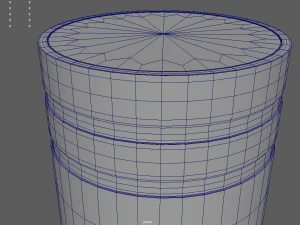 Bollards 03 04 05 06 3D Model