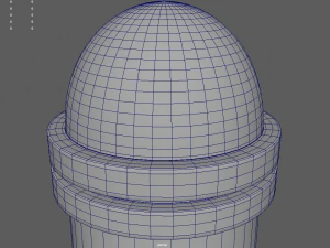 Bollards 03 04 05 06 3D Model