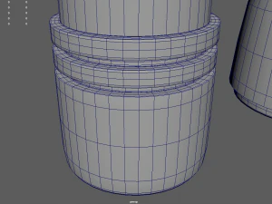 Bollards 03 04 05 06 3D Model