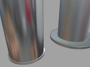 Bollards 07 08 09 010 3D 모델