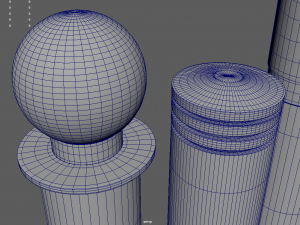 Bollards 07 08 09 010 3D 모델