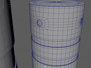Bollards 07 08 09 010 3D 모델