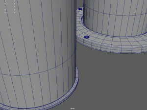 Bollards 07 08 09 010 3D Model