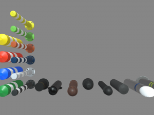Bollards Pack 3D 模型