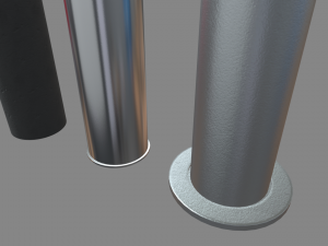 Bollards Pack 3D 模型