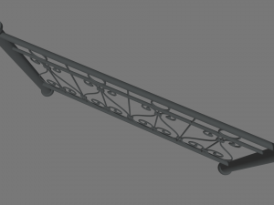 Fence 01 3D Model