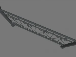 Fence 01 3D Model