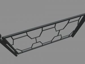 Fence 02 3D Model