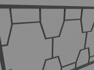 Fence 02 3D Model