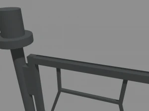Fence 02 3D Model