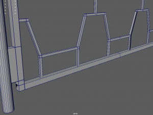 Fence 02 3D Model
