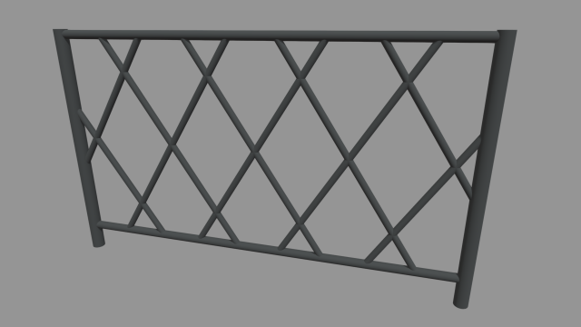 Fence 03 3D मॉडल .c4d .max .obj .3ds .fbx .stl .blend 