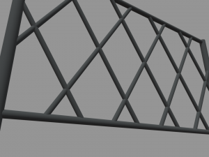 Fence 03 3D मॉडल