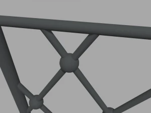 Fence 04 3D Model