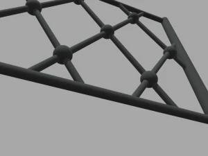 Fence 04 3D Model