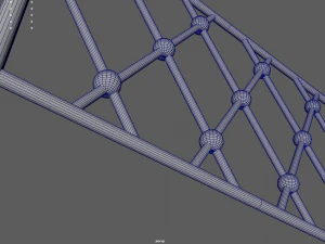 Fence 04 3D Model