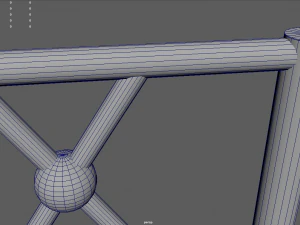 Fence 04 3D Model
