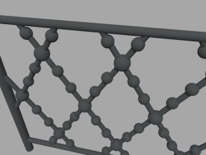 Fence 05 3D Model