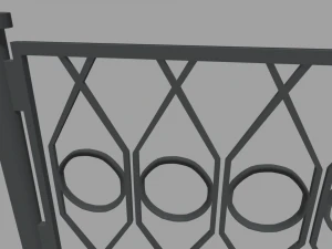 Fence 06 3D Model