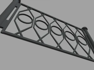 Fence 06 3D Model