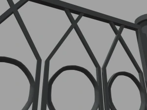 Fence 06 3D Model