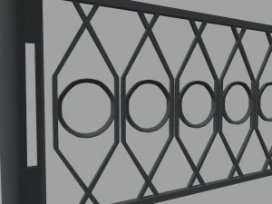 Fence 06 3D Model