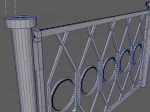 Fence 06 Modelo 3D