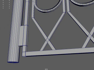 Fence 06 3D Model