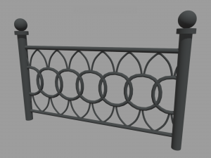 Fence 07 3Dモデル