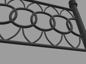 Забор 07 3D Модель
