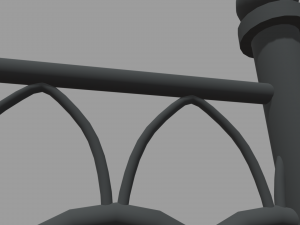 Fence 07 3D 모델