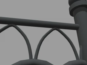 Забор 07 3D Модель