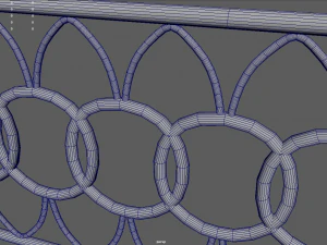 Забор 07 3D Модель