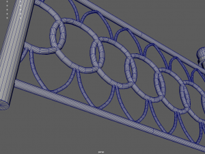 Fence 07 3D 모델
