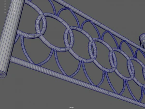 Забор 07 3D Модель