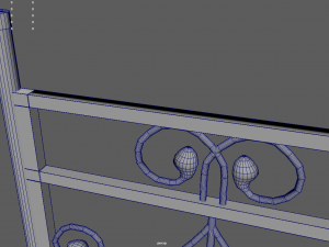 Fence 08 3D Model