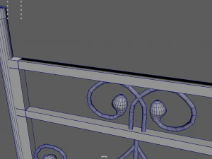 Fence 08 3D Model