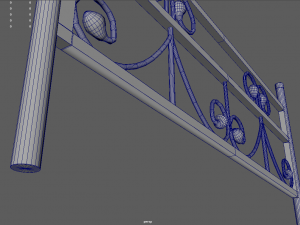 Fence 08 3D Model