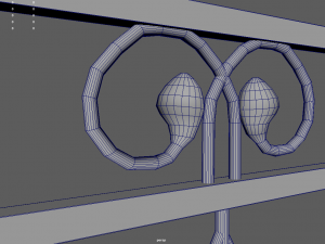 Fence 08 3D Model