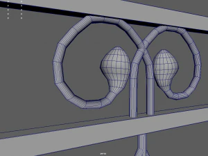 Fence 08 3D Model