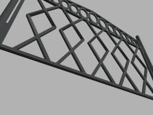 Fence 09 3D Model
