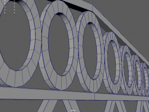 Fence 09 3D 모델