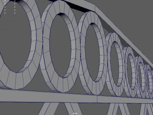 Fence 09 3D Model