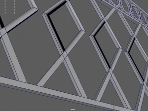 Fence 09 3D Model