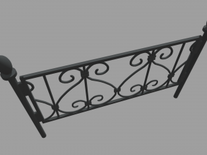 Fence 010 Model 3D