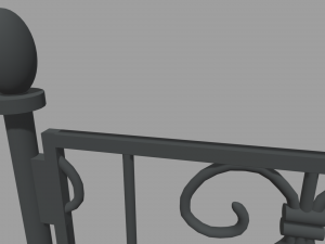Fence 010 Model 3D