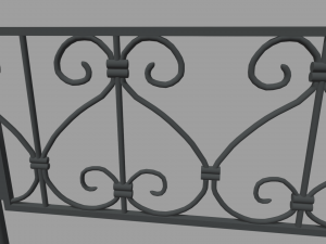 Fence 010 Model 3D