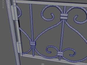 Fence 010 Model 3D