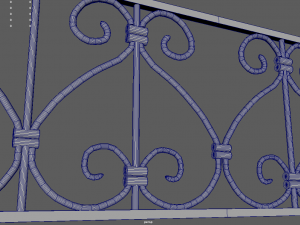 Fence 010 Model 3D