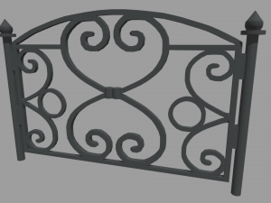 Fence 011 3D Model
